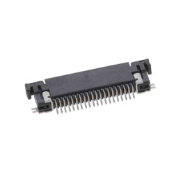 20 Position FFC, FPC Connector Contacts, Top 0.020