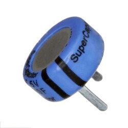 22 mF (EDLC) Supercapacitor 5.5 V Radial, Can 200Ohm @ 1kHz - KEMET