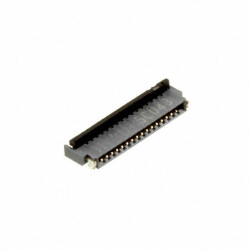 16 Position FFC, FPC Connector Contacts, Top and Bottom 0.020