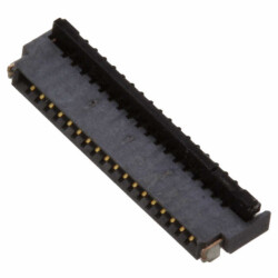 18 Position FFC, FPC Connector Contacts, Top and Bottom 0.020