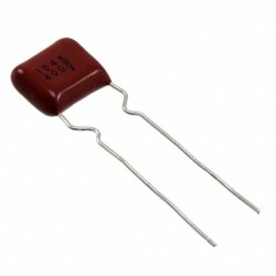 0.1 µF Film Capacitor 400V Polyester, Metallized Radial - Panasonic Electronic Components
