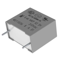 10000 pF Film Capacitor 310V 630V Polypropylene (PP), Metallized Radial - KEMET