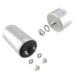 200 µF Film Capacitor 250V 400V Polypropylene (PP), Metallized Radial, Can - KEMET