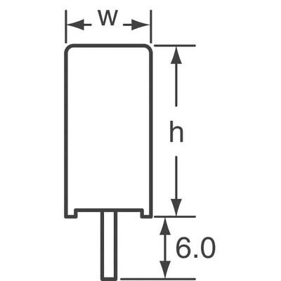 1 µF Film Capacitor 305V 630V Polypropylene (PP) Radial - 2