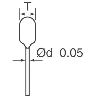 0.062 µF Film Kapasitör / Kondansatör 223V 630V Polypropylene (PP), Metallized Radial - 3