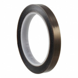 Film Tape Silicone Adhesive Brown 0.25