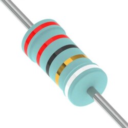 22 Ohms ±5% 0.5W, 1/2W Through Hole Resistor Axial Flame Proof, Fusible, Safety Wirewound - YAGEO