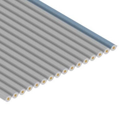 Flat Ribbon Cable Gray 16 Conductors 0.025