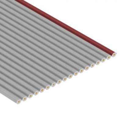 Enter Number of Feet in Order Quantity - Flat Ribbon Cable Gray 18 Conductors 0.050