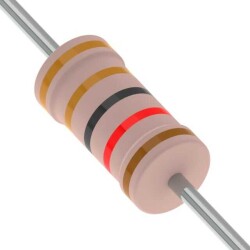33 kOhms ±1% 3W Through Hole Resistor Axial Flame Proof, Safety Metal Film - YAGEO