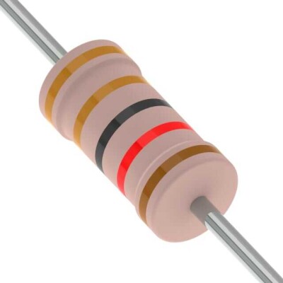 33 kOhms ±1% 3W Through Hole Resistor Axial Flame Proof, Safety Metal Film - 1