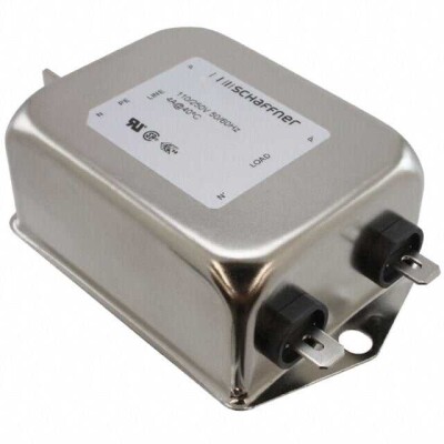 Single Phase EMC/EMI Line Filter 3 A 250V 250V DC ~ 400Hz Two Stage Quick Connect - 1