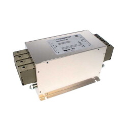 Three Phase (Wye) EMC/EMI Line Filter 160 A 480V DC ~ 60Hz Two Stage Terminal Block - TE Connectivity Schaffner