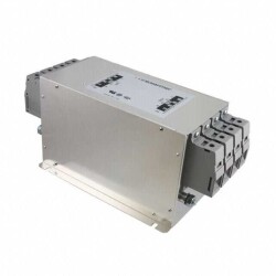 Three Phase (Wye) EMC/EMI Line Filter 200 A 480V DC ~ 60Hz Two Stage Terminal Block - TE Connectivity Schaffner