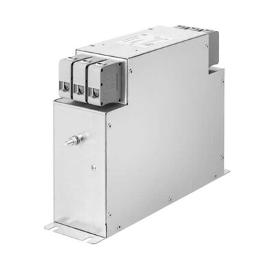 Three Phase (Delta) EMC/EMI Line Filter 10 A 530V, 305V DC ~ 60Hz Two Stage Terminal Block - 1