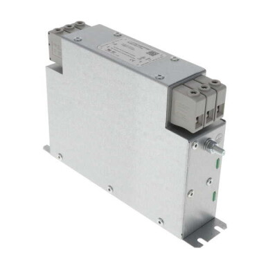 Three Phase (Delta) EMC/EMI Line Filter 10 A 530V, 305V DC ~ 60Hz Two Stage Terminal Block - 1