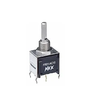 Dip Switch Hexadecimal Complement 16 Position Panel Mount Rotary with Shaft Actuator 100mA 5VDC - 1