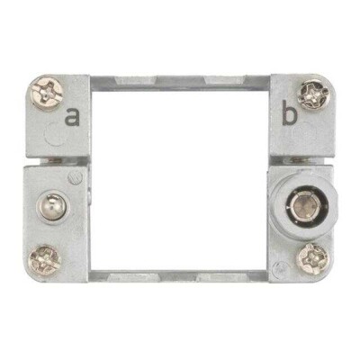 2 Module Female Heavy Duty Retaining Frame, Hinged Size 6B - 1