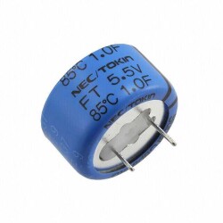 5.6 F (EDLC) Supercapacitor 5.5 V Radial, Can 600mOhm @ 1kHz - KEMET