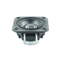 3.95 Ohms Full Range Speaker 30 W 100 Hz ~ 20 kHz Top Round, Square Frame - Peerless by Tymphany