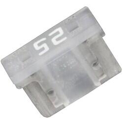 25 A AC 58 V DC Fuse Automotive Holder Blade, Miniature (Low Profile) - 1