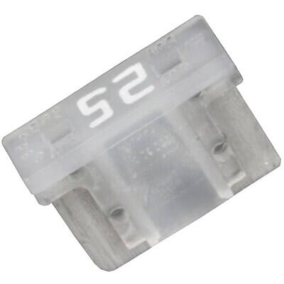 25 A AC 58 V DC Fuse Automotive Holder Blade, Miniature (Low Profile) - 2