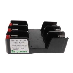 Fuse Block 100 A 600V 3 Circuit Cartridge DIN Rail - Littelfuse Inc.