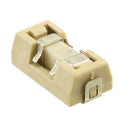 4 A 125 V 125 V Fuse Board Mount (Cartridge Style Excluded) Requires Holder, Surface Mount 2-SMD, Square End Block with Holder - Littelfuse Inc.