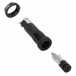 Fuse Holder 10 A 250V 1 Circuit Cartridge Panel Mount - Littelfuse Inc.