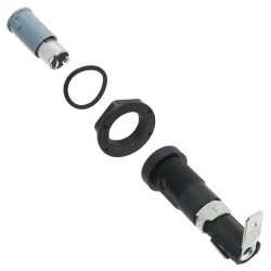 Fuse Holder 20 A 250V 1 Circuit Cartridge Panel Mount - Eaton - Electronics Division