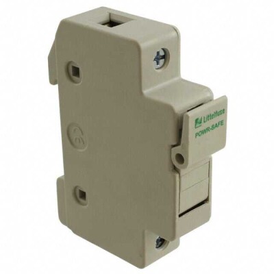 Fuse Holder 30 A 600V 1 Circuit Cartridge DIN Rail - 1