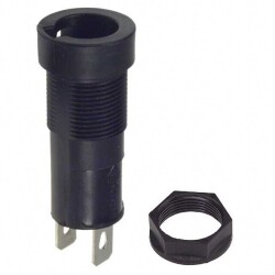 Fuse Holder 6.3 A 250V 1 Circuit Cartridge Panel Mount - Littelfuse Inc.