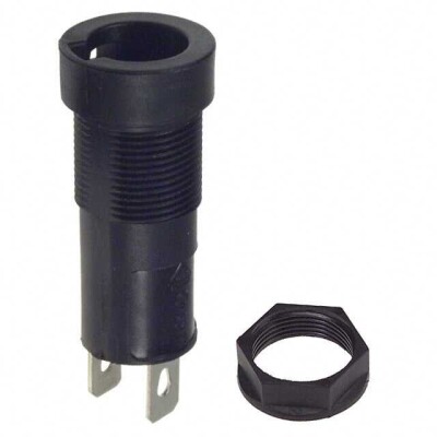 Fuse Holder 6.3 A 250V 1 Circuit Cartridge Panel Mount - 1