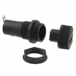 Fuse Holder 10 A 250V 1 Circuit Cartridge Panel Mount - Würth Elektronik