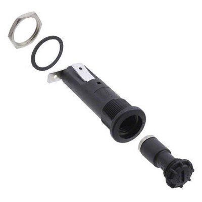 Fuse Holder 16 A 250V 1 Circuit Cartridge Panel Mount - 1