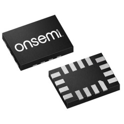 I/O Expander 8 I2C 400 kHz 16-UMLP (1.8x2.6) - onsemi