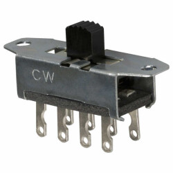 Slide Switch DP3T Panel Mount - CW Industries