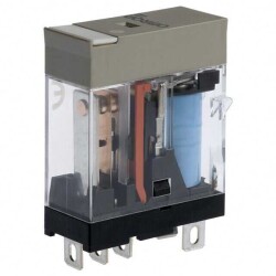 General Purpose Relay SPDT (1 Form C) 24VDC Coil Socketable - Omron Automation and Safety