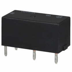 General Purpose Relay DPST-NO/NC (1 Form A, 1 Form B) 9VDC Coil Through Hole - Omron Electronics Inc-EMC Div