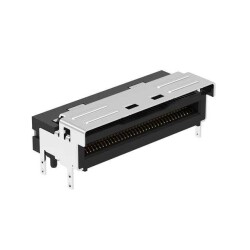 74 Position Female Connector Non Specified - Dual Edge Gold 0.024