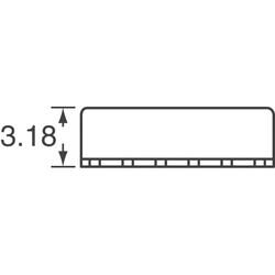 General ISM 1GHz Transceiver Module 433MHz Castellation Surface Mount - 3