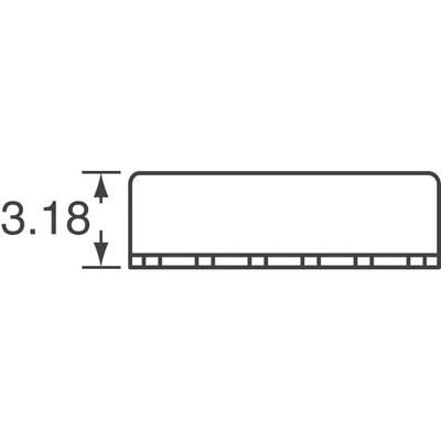 General ISM 1GHz Transceiver Module 433MHz Castellation Surface Mount - 3