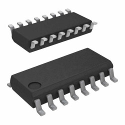 General Purpose Digital Isolator 2500Vrms 4 Channel 150Mbps 35kV/µs CMTI 16-SOIC (0.154