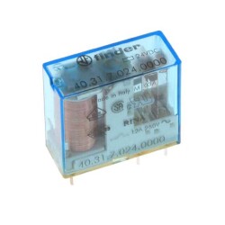 General Purpose Relay SPDT (1 Form C) 24VDC Coil Socketable - Finder Relays, Inc.