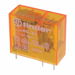 General Purpose Relay SPDT (1 Form C) 230VAC Coil Socketable - Finder Relays, Inc.