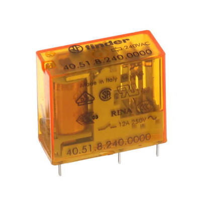 General Purpose Relay SPDT (1 Form C) 240VAC Coil Socketable - 1