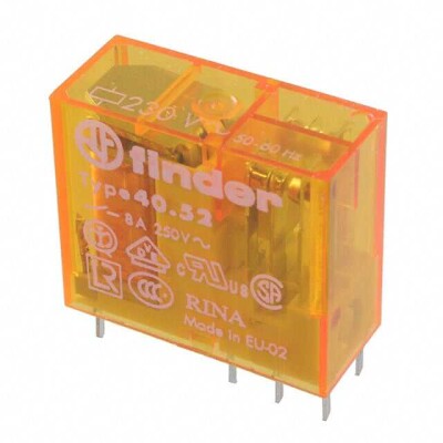 General Purpose Relay DPDT (2 Form C) 24VAC Coil Socketable - 1