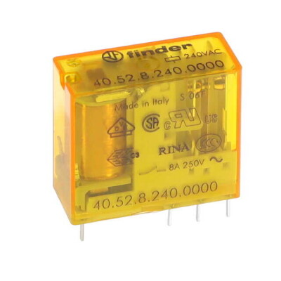 General Purpose Relay DPDT (2 Form C) 240VAC Coil Socketable - 1