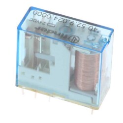 General Purpose Relay DPDT (2 Form C) 24VDC Coil Socketable - Finder Relays, Inc.