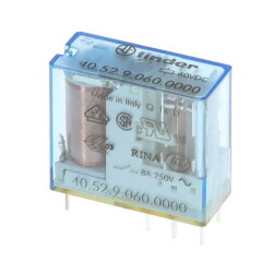 General Purpose Relay DPDT (2 Form C) 60VDC Coil Socketable - Finder Relays, Inc.